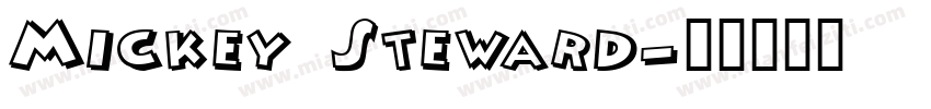 Mickey Steward字体转换